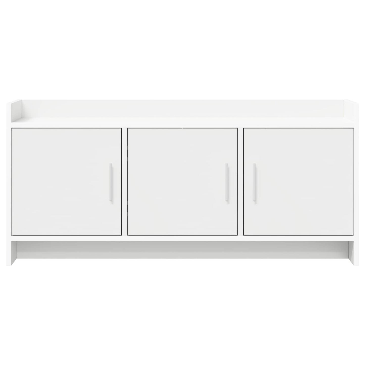 vidaXL TV Cabinet 102 x 33 x 47 cm White Engineered Wood