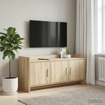 vidaXL TV Cabinet 102 x 33 x 47 cm Sonoma Oak Engineered Wood