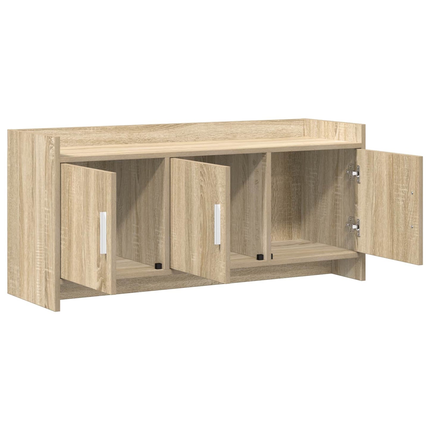 vidaXL TV Cabinet 102 x 33 x 47 cm Sonoma Oak Engineered Wood