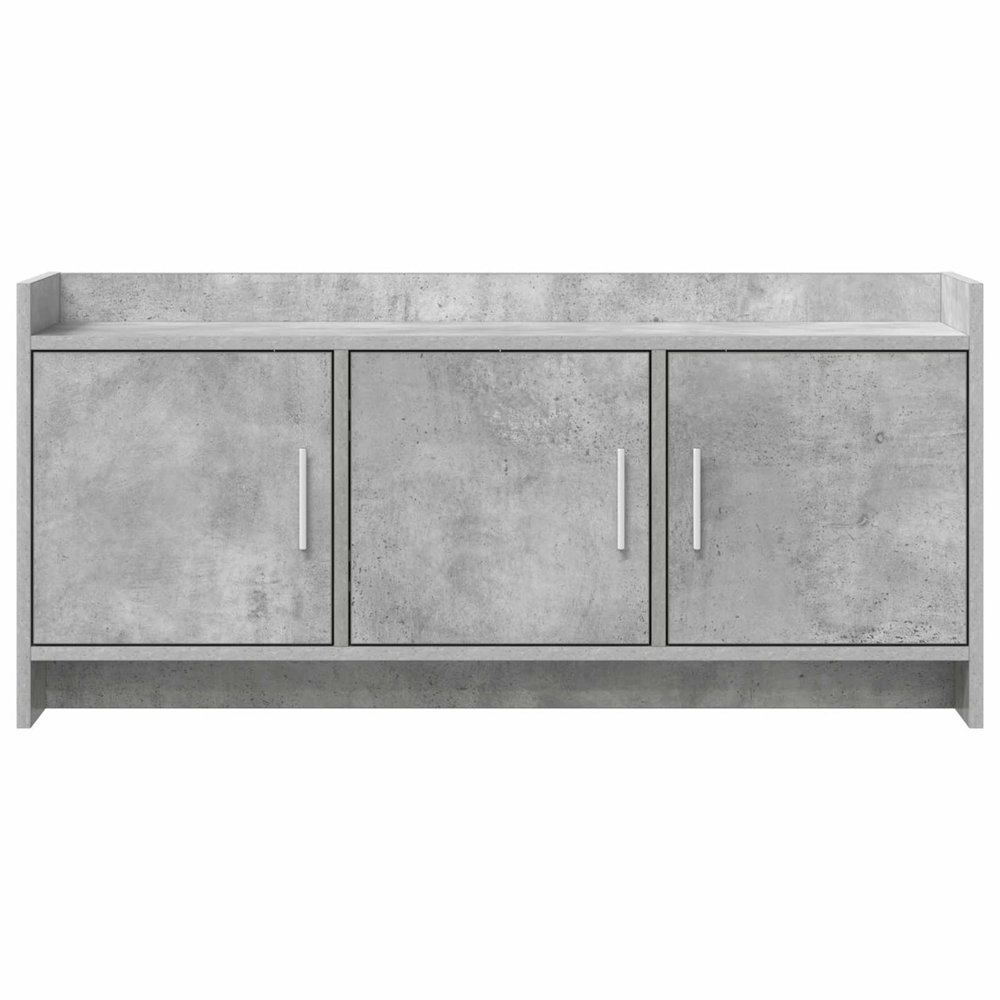 vidaXL TV Cabinet 102 x 33 x 47 cm Concrete Grey Engineered Wood