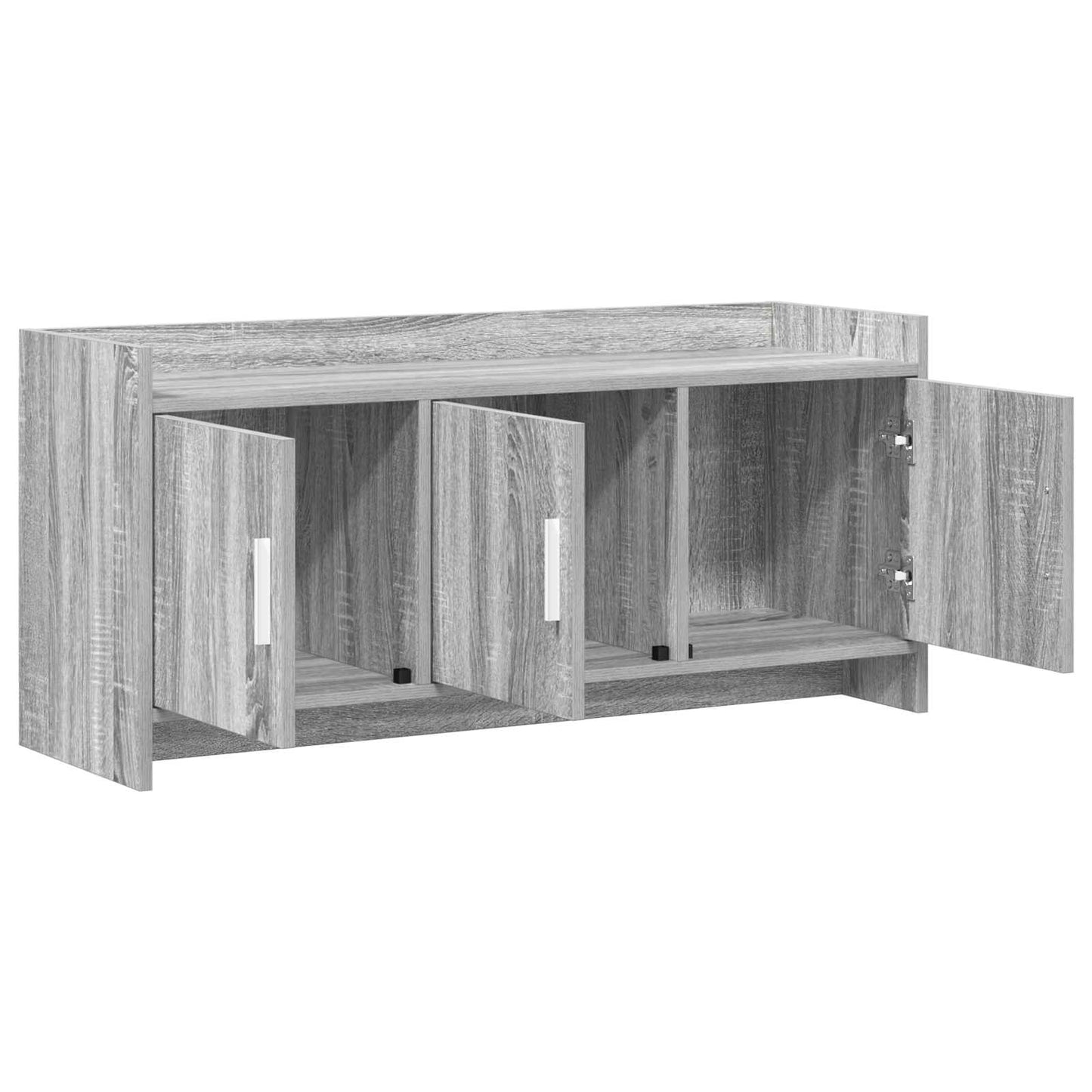 vidaXL TV Cabinet 102 x 33 x 47 cm Grey Sonoma Engineered Wood