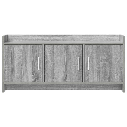 vidaXL TV Cabinet 102 x 33 x 47 cm Grey Sonoma Engineered Wood