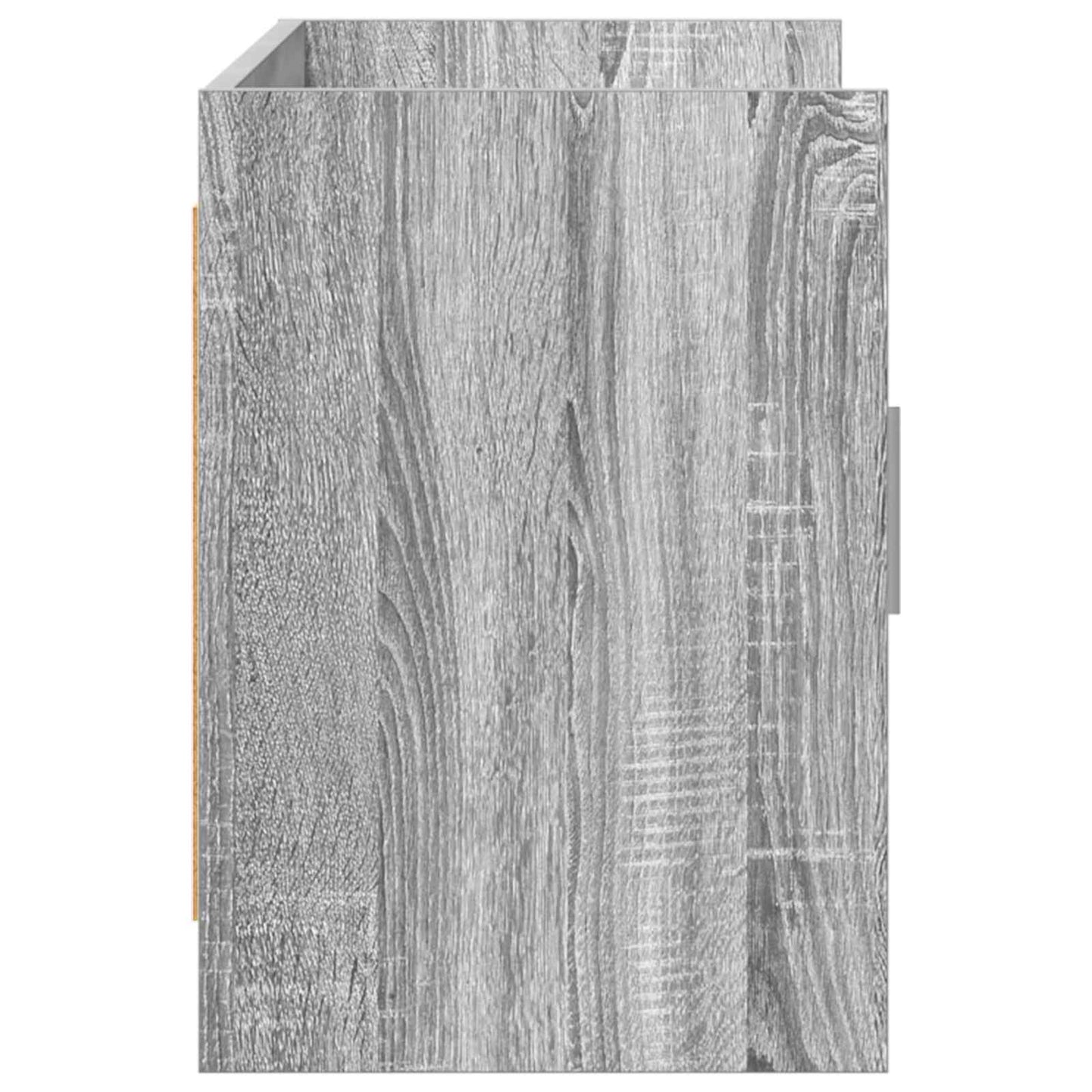 vidaXL TV Cabinet 102 x 33 x 47 cm Grey Sonoma Engineered Wood