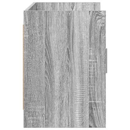 vidaXL TV Cabinet 102 x 33 x 47 cm Grey Sonoma Engineered Wood