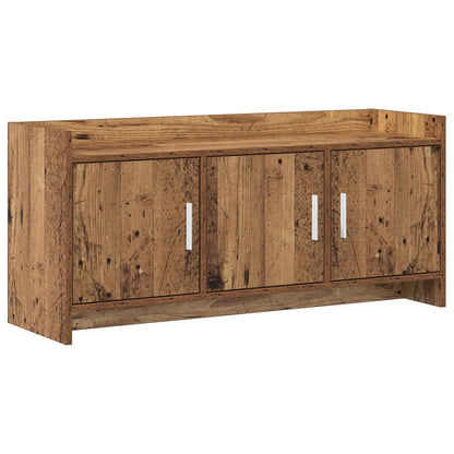 vidaXL TV Cabinet 102 x 33 x 47 cm Old Wood Engineered Wood