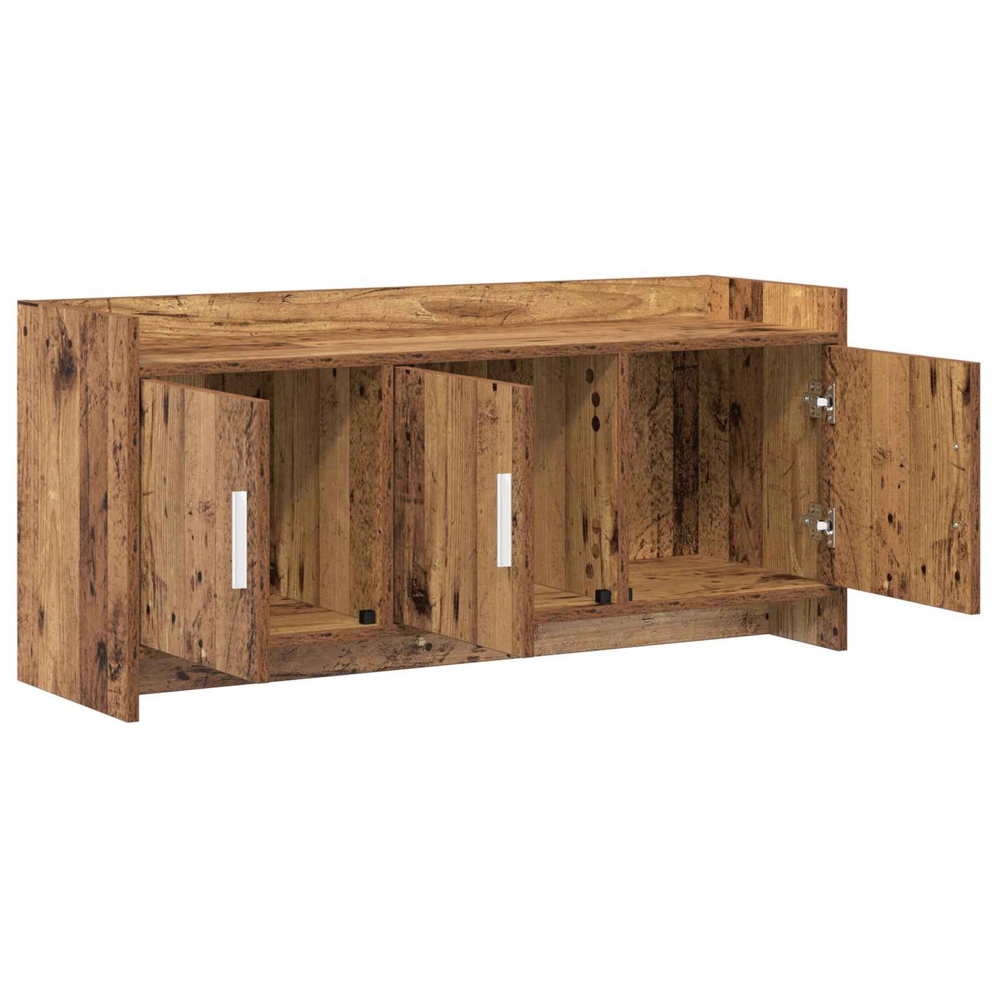 vidaXL TV Cabinet 102 x 33 x 47 cm Old Wood Engineered Wood