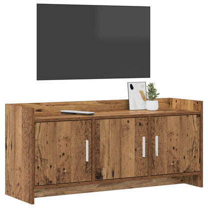 vidaXL TV Cabinet 102 x 33 x 47 cm Old Wood Engineered Wood