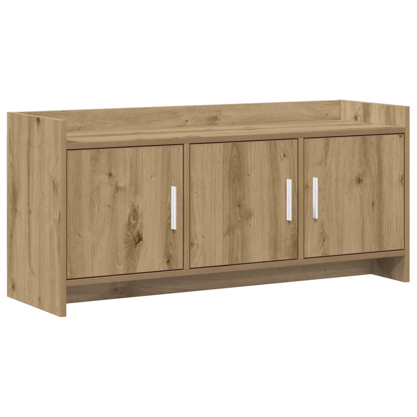 vidaXL TV Cabinet 102 x 33 x 47 cm Artisan Oak Engineered Wood