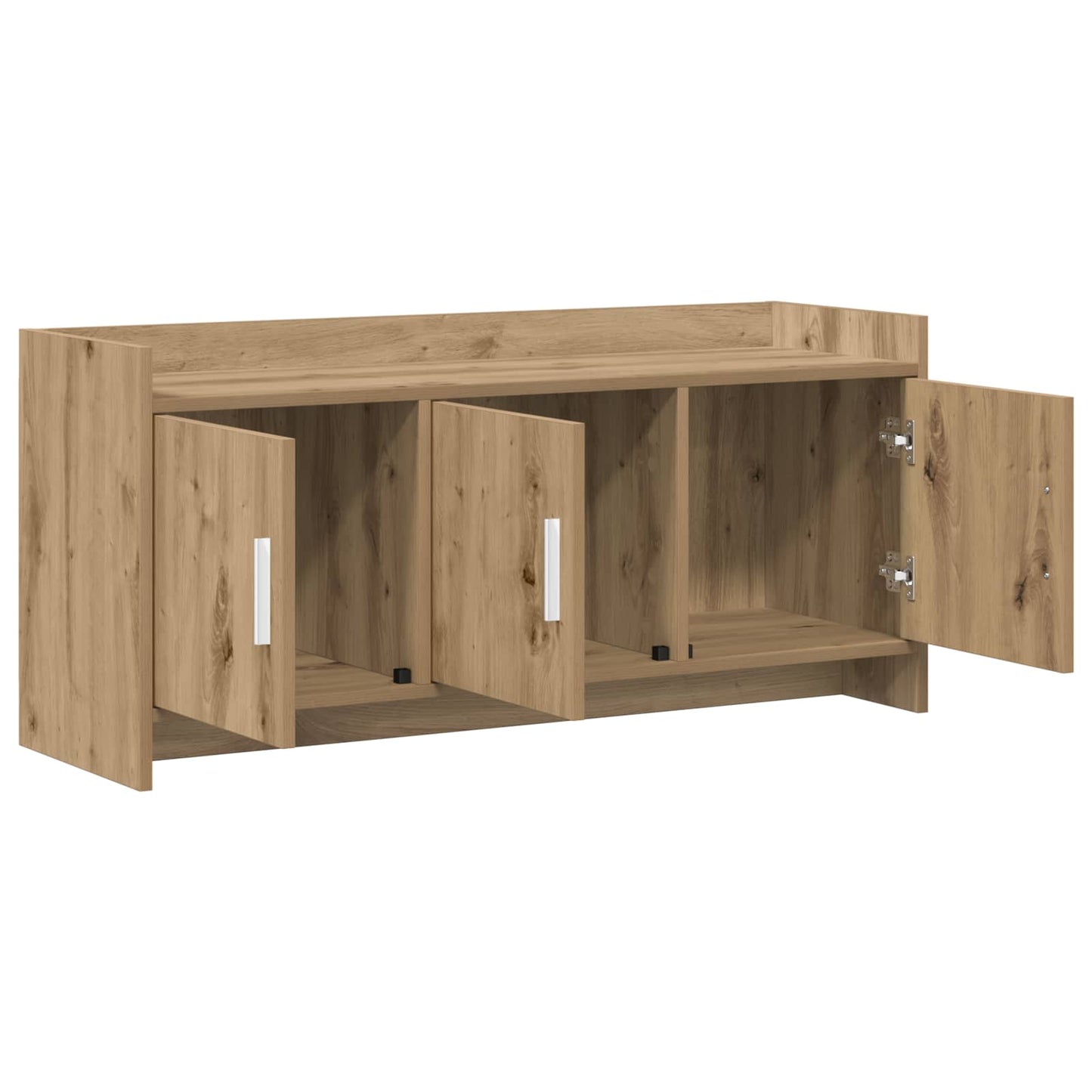 vidaXL TV Cabinet 102 x 33 x 47 cm Artisan Oak Engineered Wood