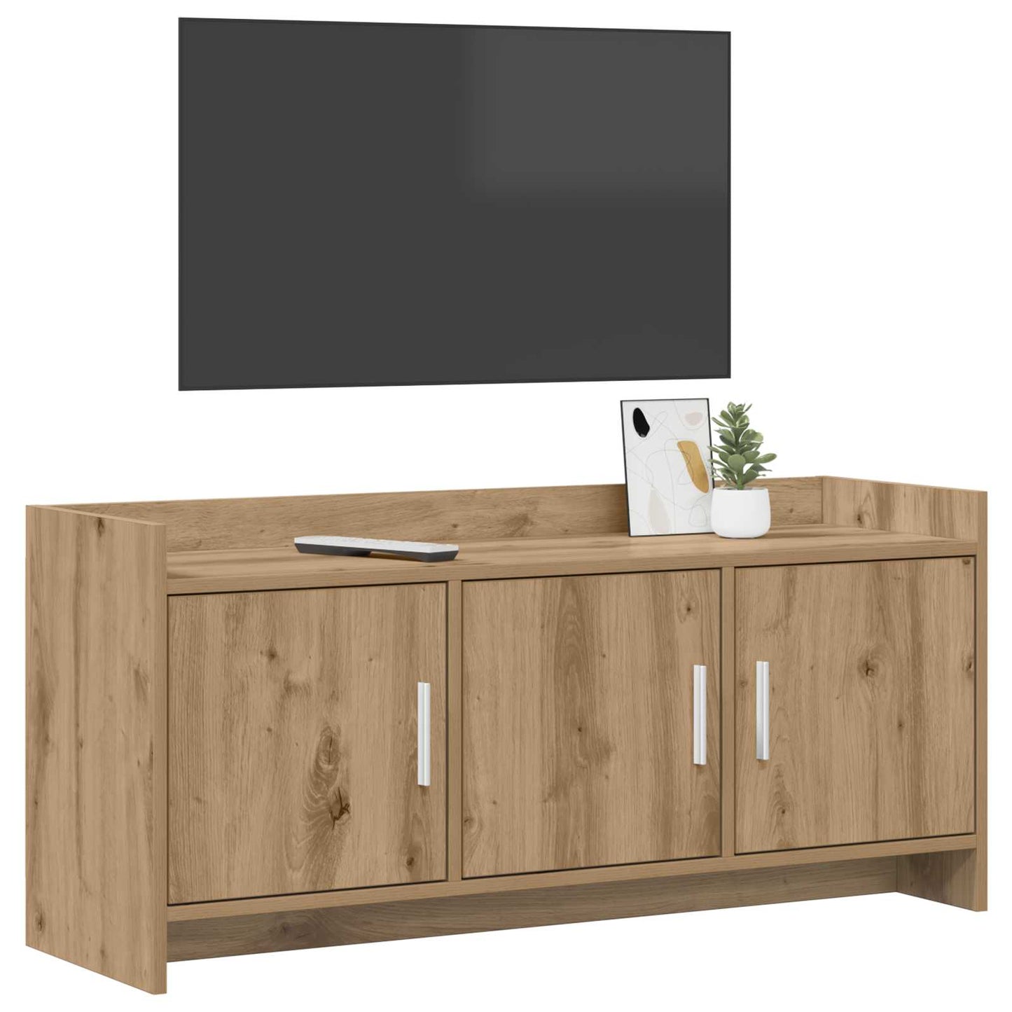 vidaXL TV Cabinet 102 x 33 x 47 cm Artisan Oak Engineered Wood