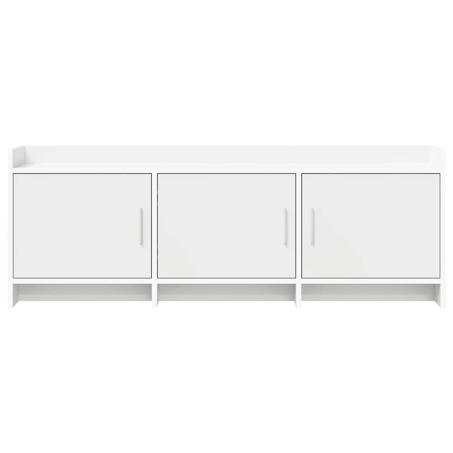 vidaXL TV Cabinet 130 x 33 x 47 cm White Engineered Wood