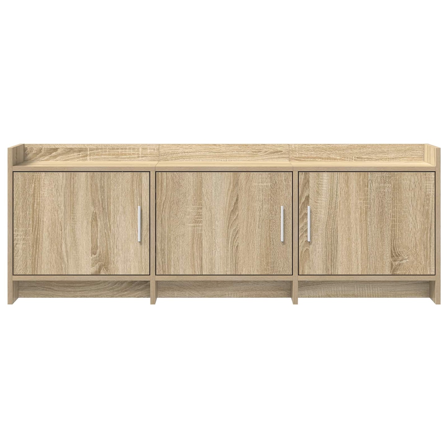 vidaXL TV Cabinet 130 x 33 x 47 cm Sonoma Oak Engineered Wood