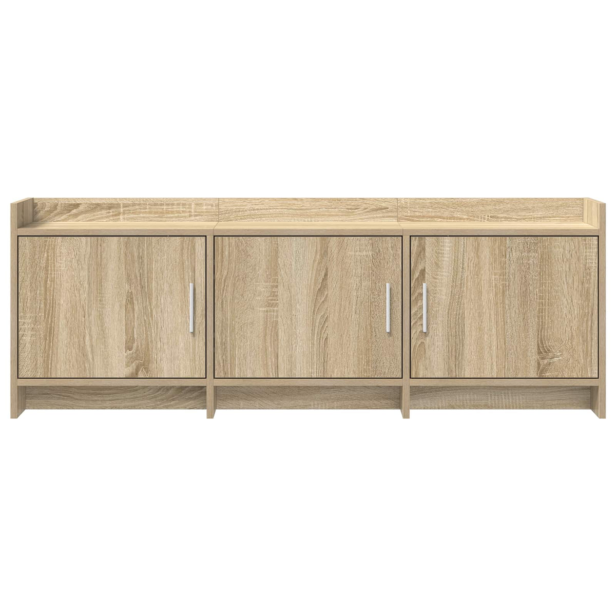 vidaXL TV Cabinet 130 x 33 x 47 cm Sonoma Oak Engineered Wood