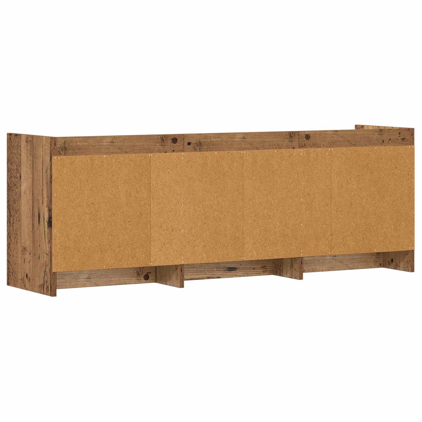 vidaXL TV Cabinet 130 x 33 x 47 cm Old Wood Engineered Wood