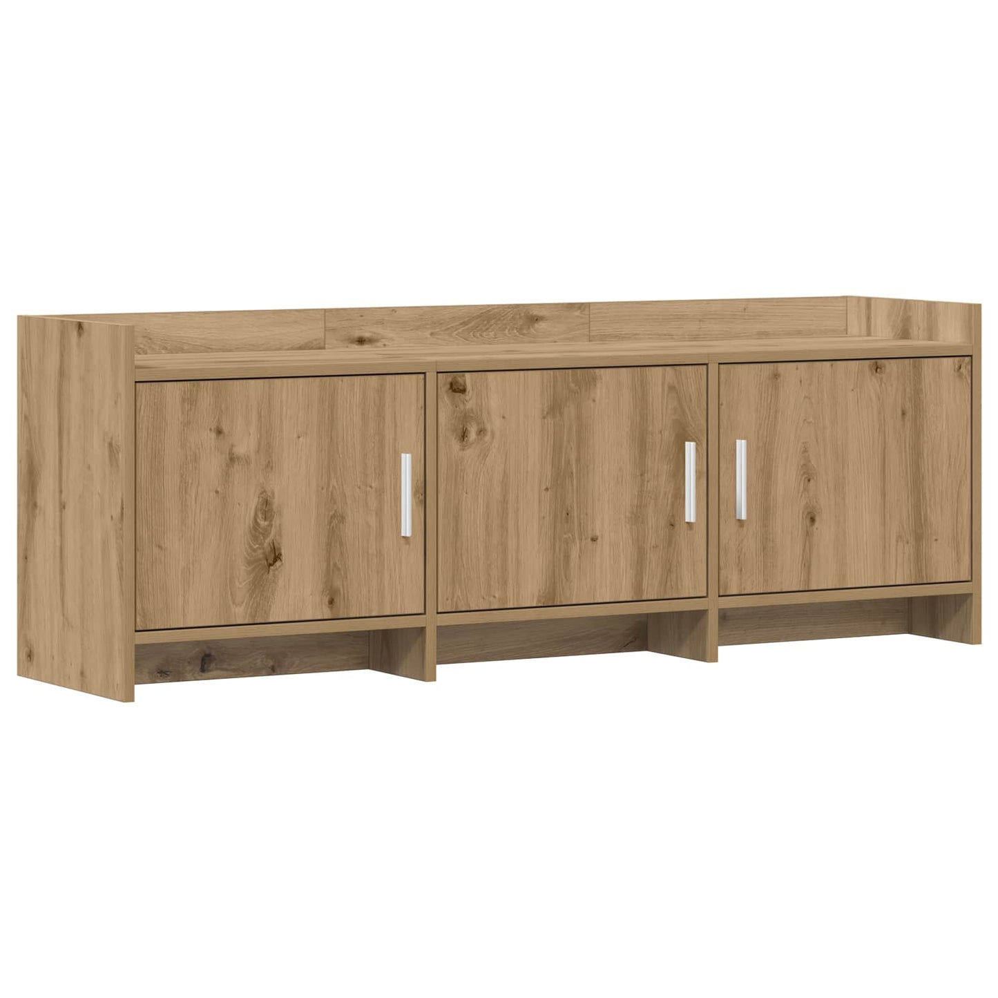 vidaXL TV Cabinet 130 x 33 x 47 cm Artisan Oak Engineered Wood