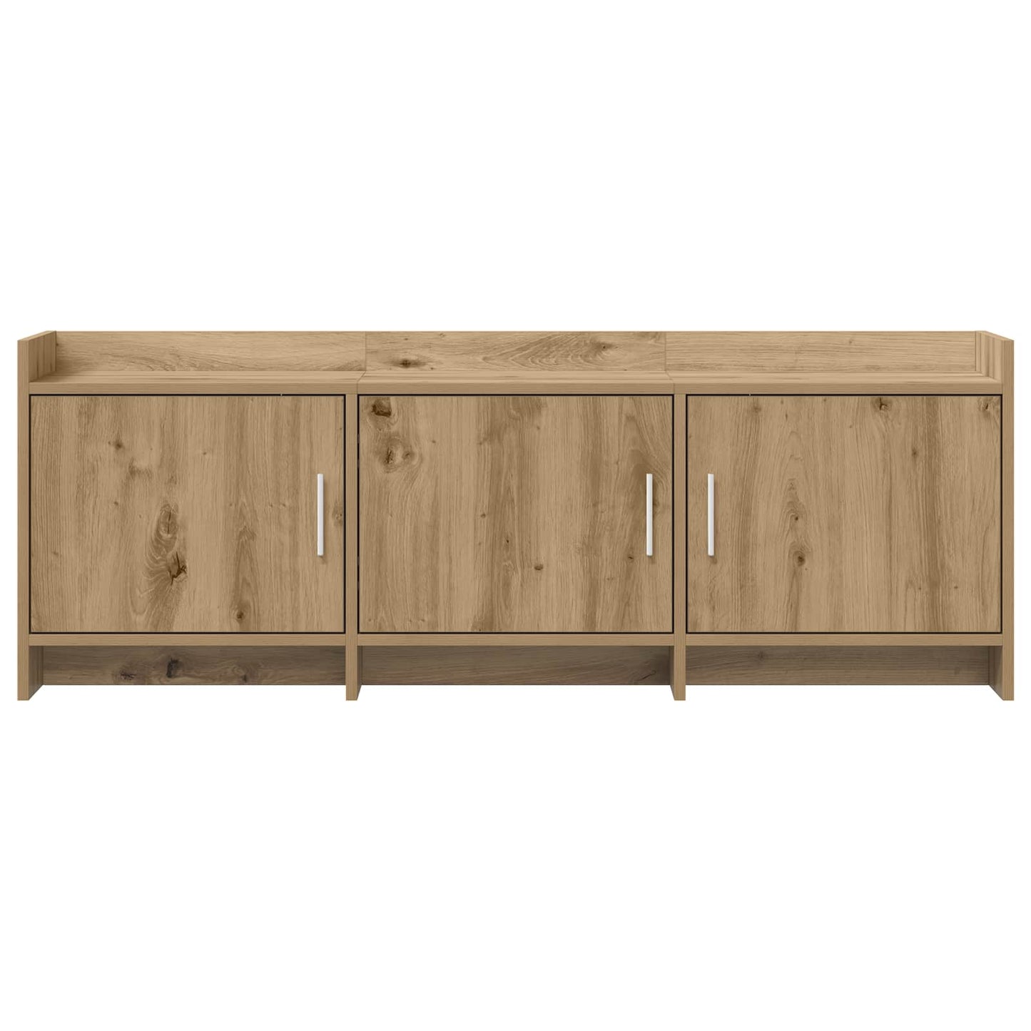 vidaXL TV Cabinet 130 x 33 x 47 cm Artisan Oak Engineered Wood