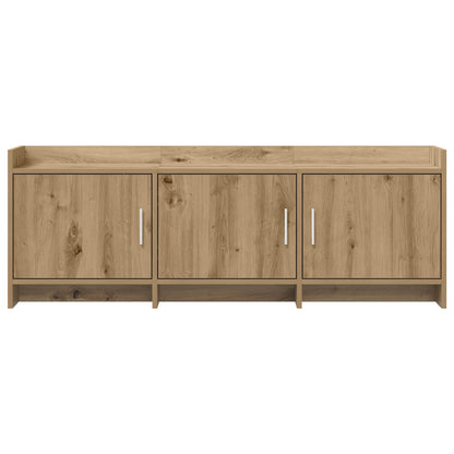 vidaXL TV Cabinet 130 x 33 x 47 cm Artisan Oak Engineered Wood