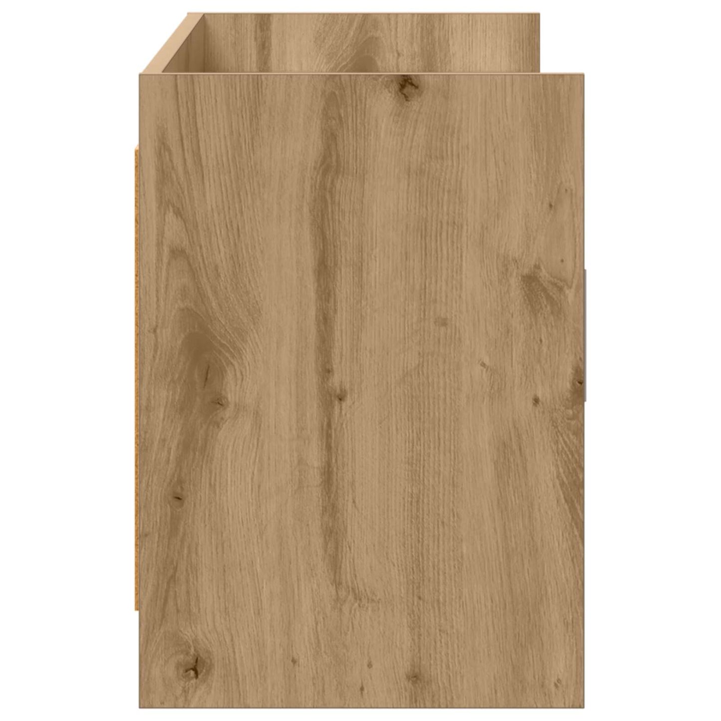 vidaXL TV Cabinet 130 x 33 x 47 cm Artisan Oak Engineered Wood