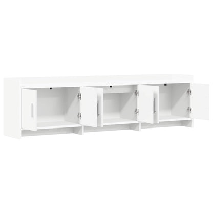 vidaXL TV Cabinet 168 x 33 x 47 cm White Engineered Wood