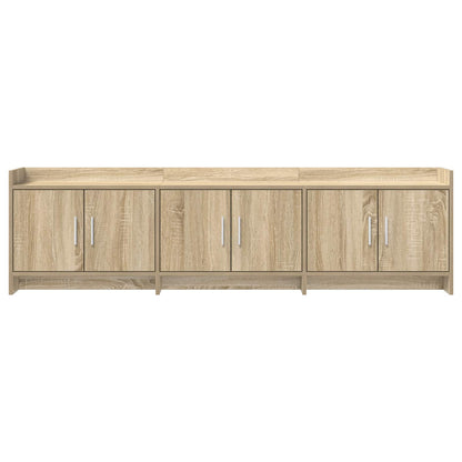vidaXL TV Cabinet 168 x 33 x 47 cm Sonoma Oak Engineered Wood