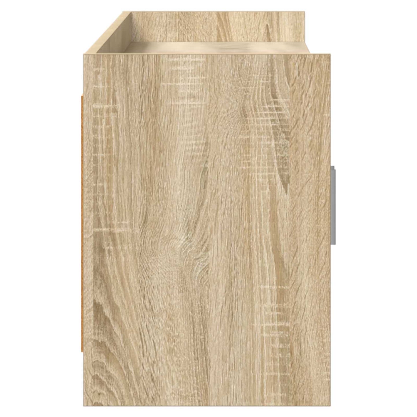 vidaXL TV Cabinet 168 x 33 x 47 cm Sonoma Oak Engineered Wood