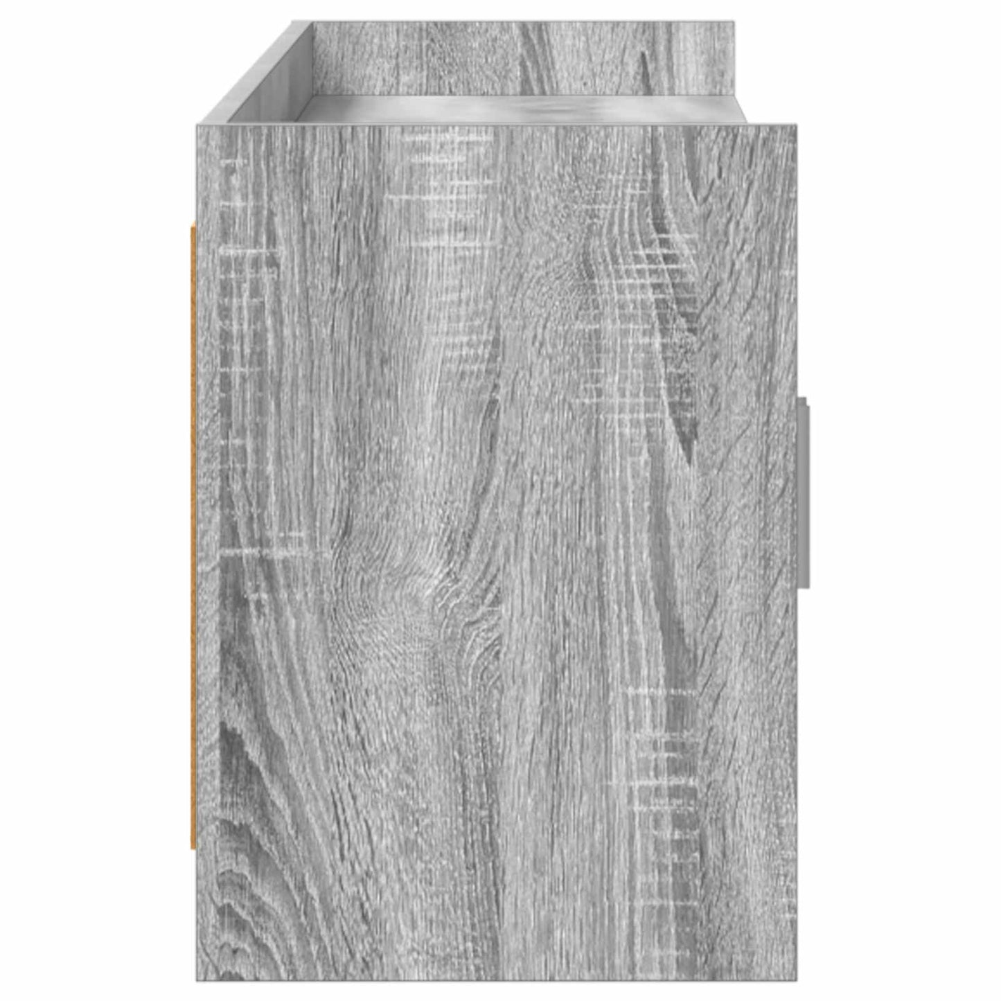 vidaXL TV Cabinet 168 x 33 x 47 cm Grey Sonoma Engineered Wood