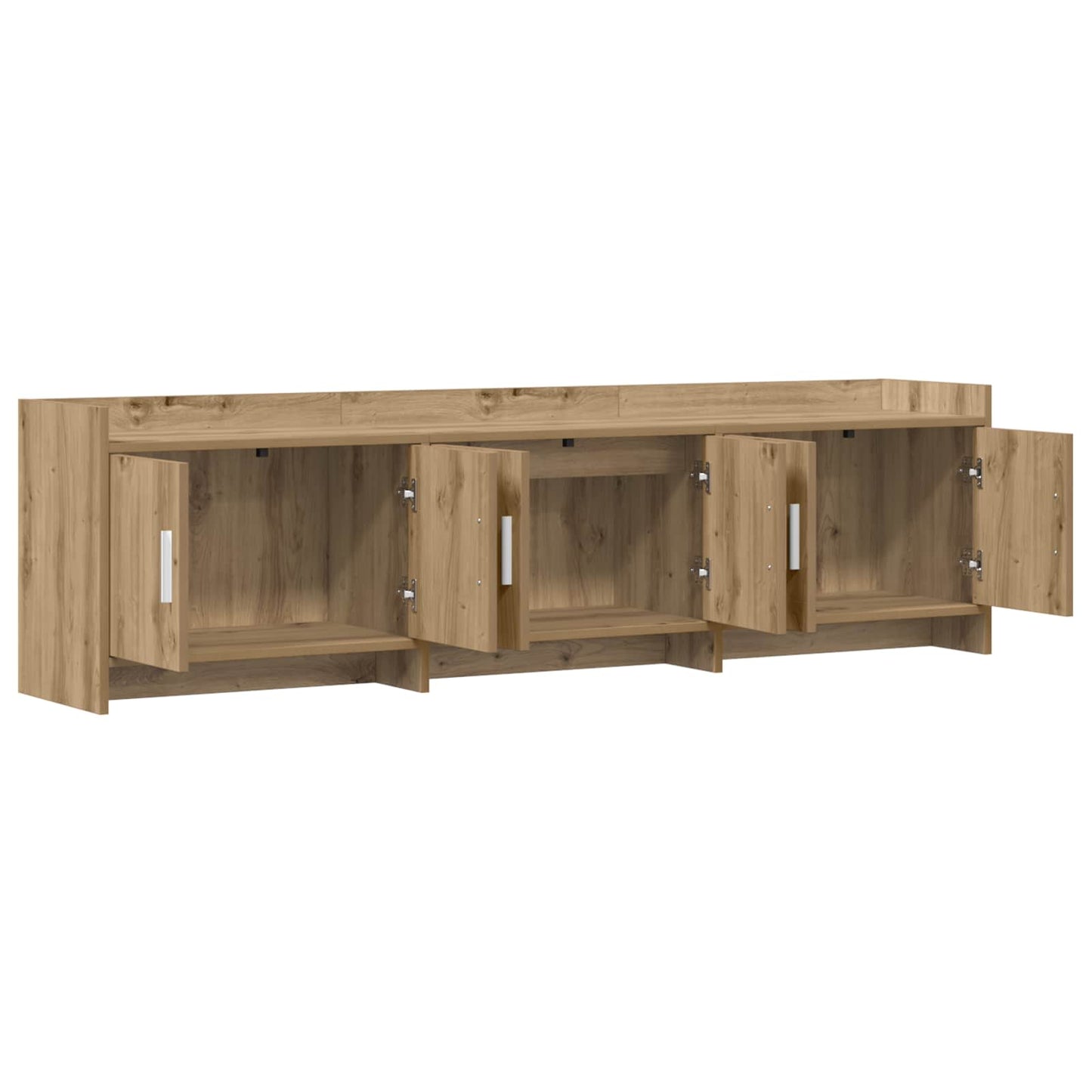 vidaXL TV Cabinet 168 x 33 x 47 cm Artisan Oak Engineered Wood