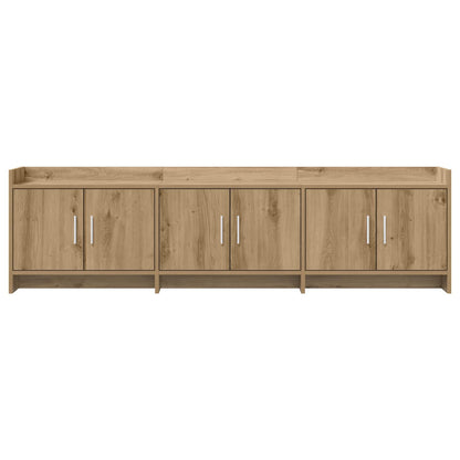 vidaXL TV Cabinet 168 x 33 x 47 cm Artisan Oak Engineered Wood