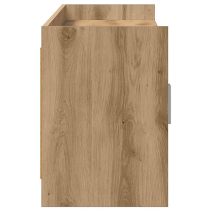 vidaXL TV Cabinet 168 x 33 x 47 cm Artisan Oak Engineered Wood