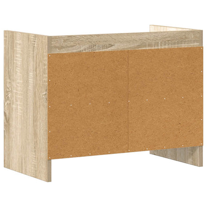vidaXL TV Cabinet 60 x 33 x 47 cm Sonoma Oak Engineered Wood