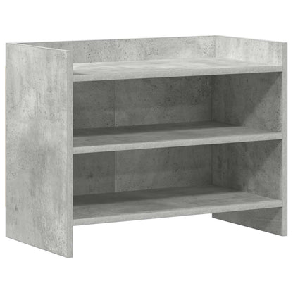 vidaXL TV Cabinet 60 x 33 x 47 cm Concrete Grey Engineered Wood
