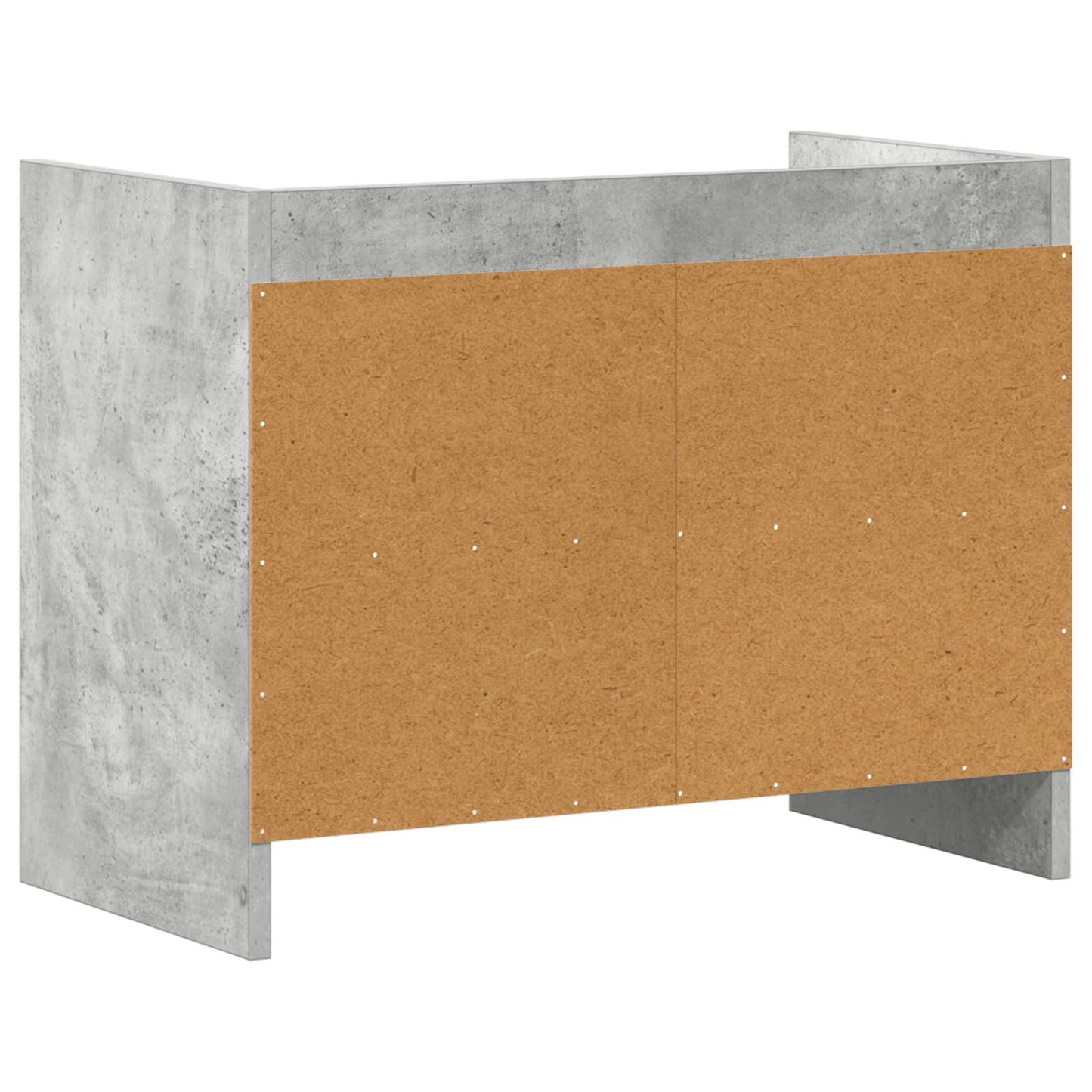vidaXL TV Cabinet 60 x 33 x 47 cm Concrete Grey Engineered Wood