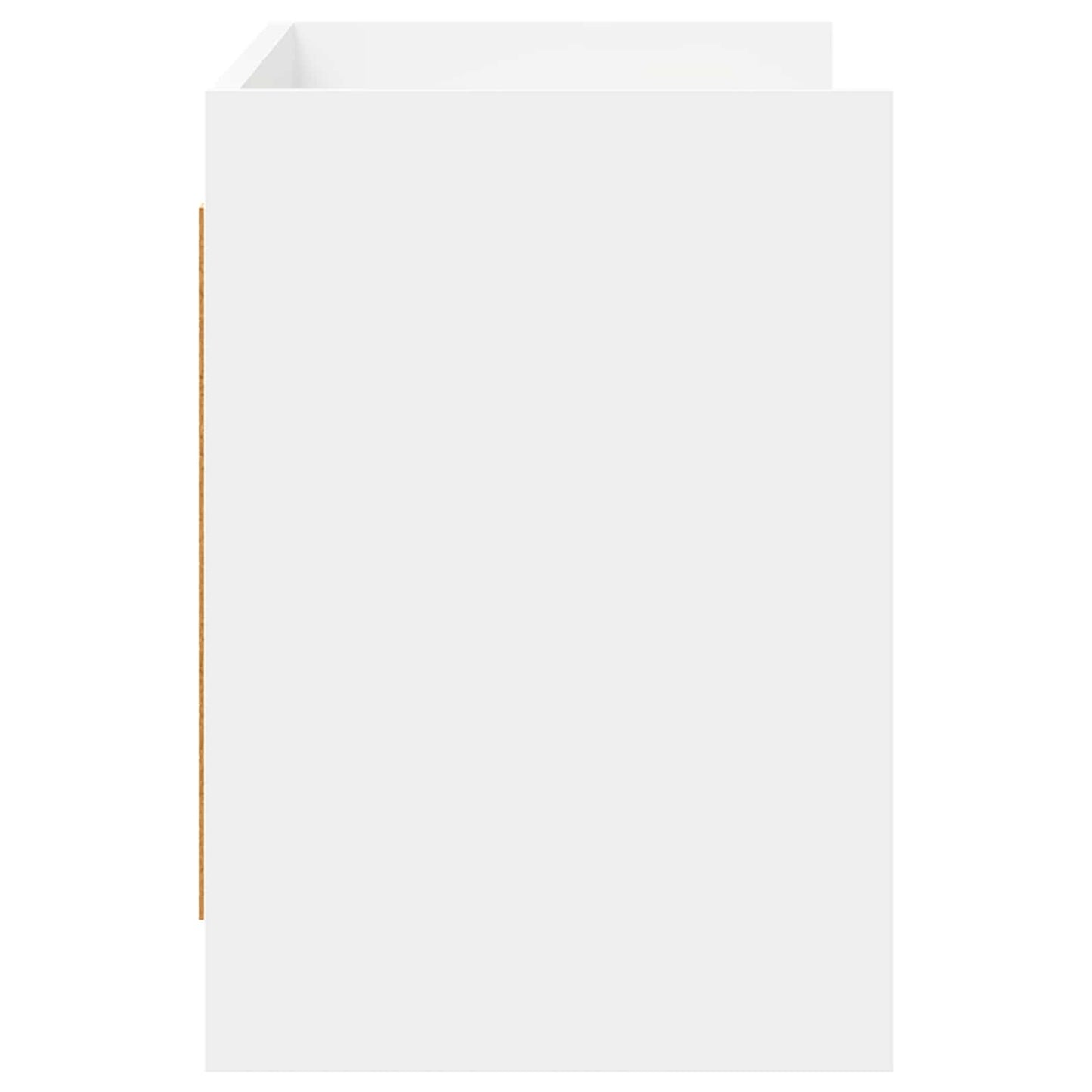 vidaXL TV Cabinet 100 x 33 x 47 cm White Engineered Wood