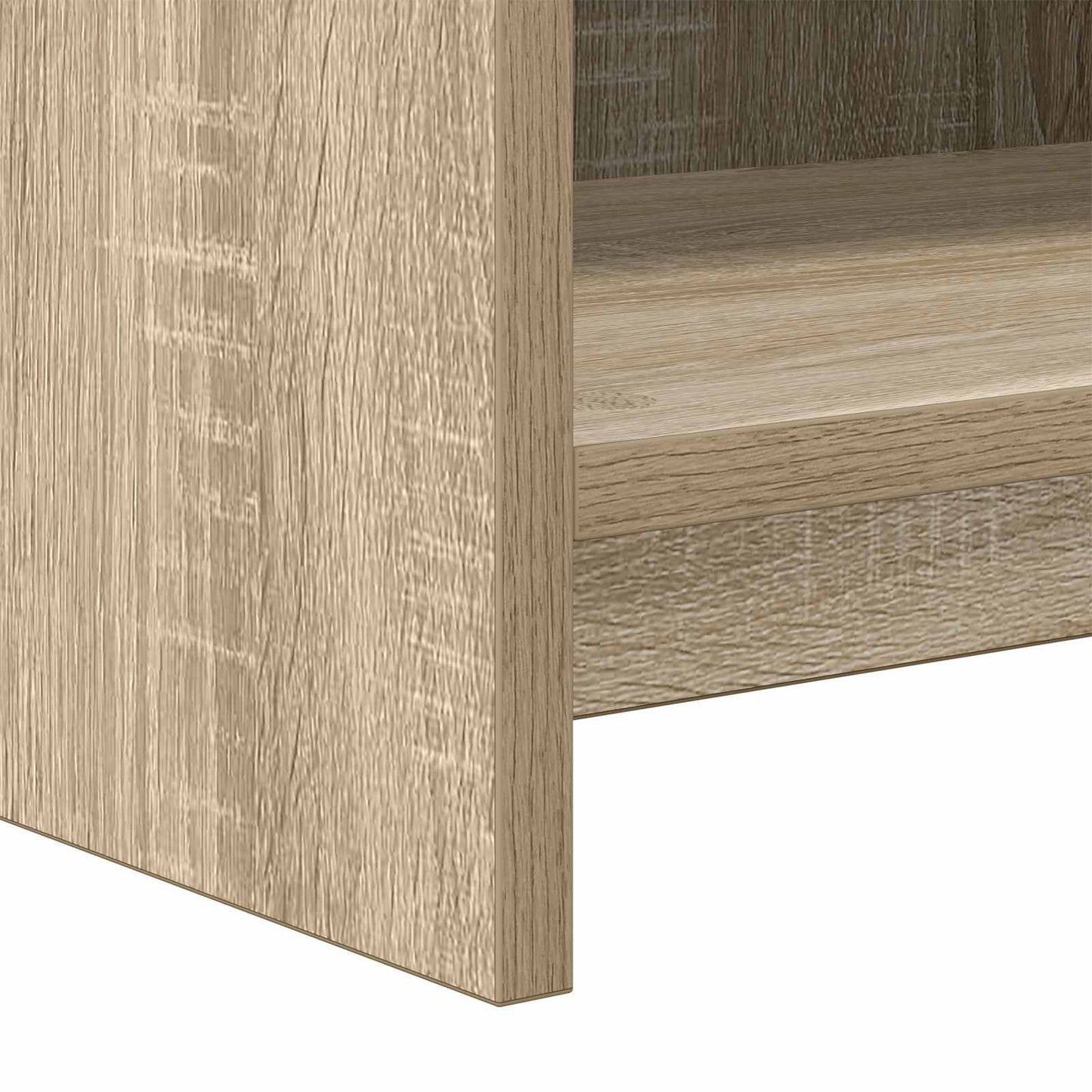 vidaXL TV Cabinet 100 x 33 x 47 cm Sonoma Oak Engineered Wood