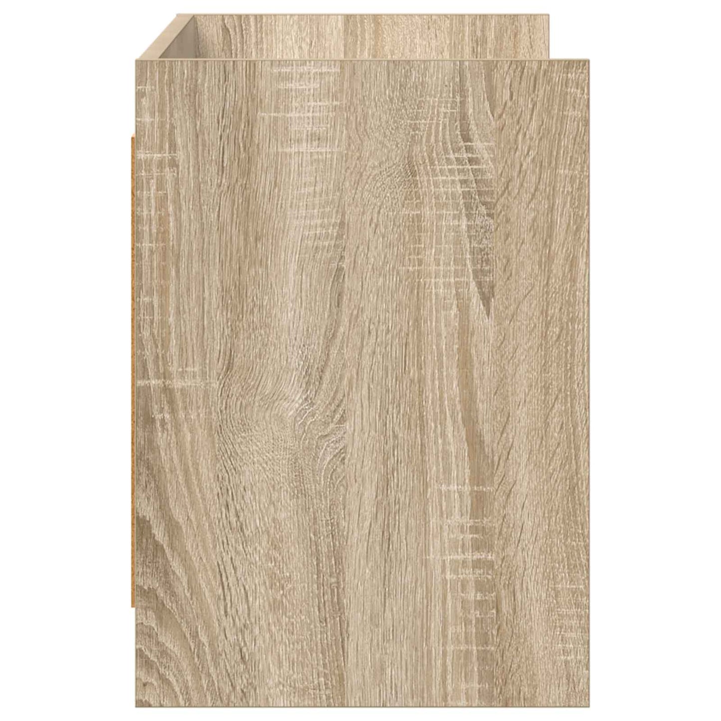 vidaXL TV Cabinet 100 x 33 x 47 cm Sonoma Oak Engineered Wood
