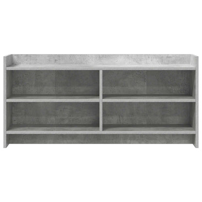 vidaXL TV Cabinet 100 x 33 x 47 cm Concrete Grey Engineered Wood