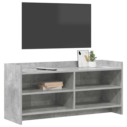 vidaXL TV Cabinet 100 x 33 x 47 cm Concrete Grey Engineered Wood