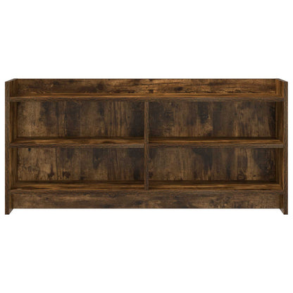 vidaXL TV Cabinet 100 x 33 x 47 cm Smoked Oak Engineered Wood
