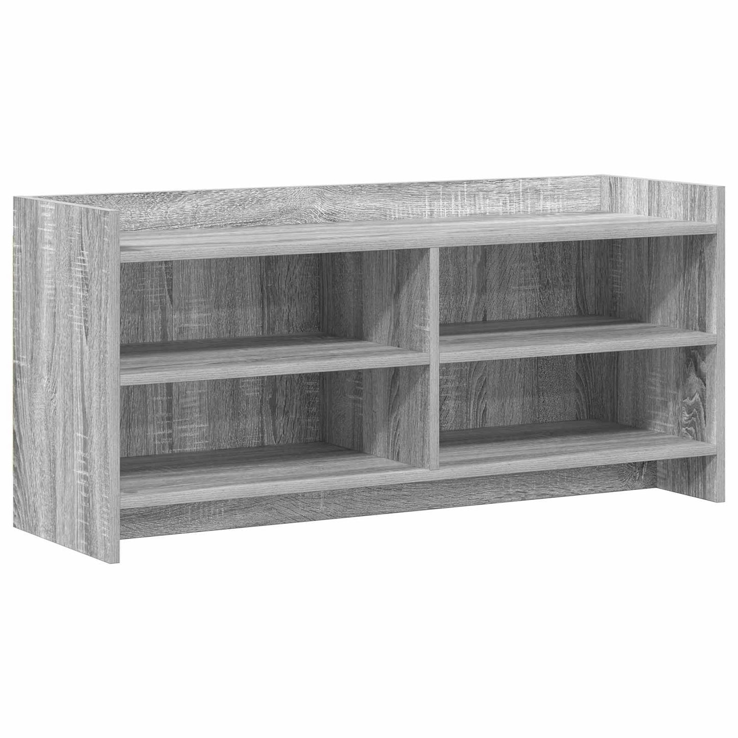 vidaXL TV Cabinet 100 x 33 x 47 cm Grey Sonoma Engineered Wood