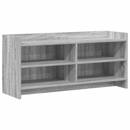 vidaXL TV Cabinet 100 x 33 x 47 cm Grey Sonoma Engineered Wood