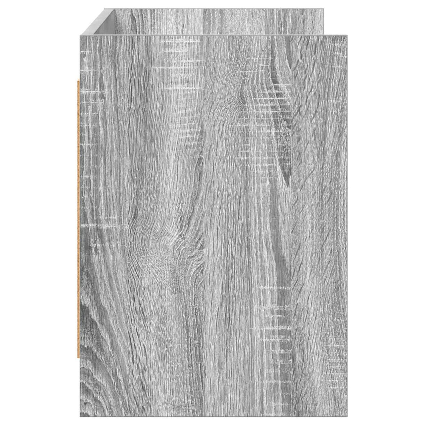 vidaXL TV Cabinet 100 x 33 x 47 cm Grey Sonoma Engineered Wood
