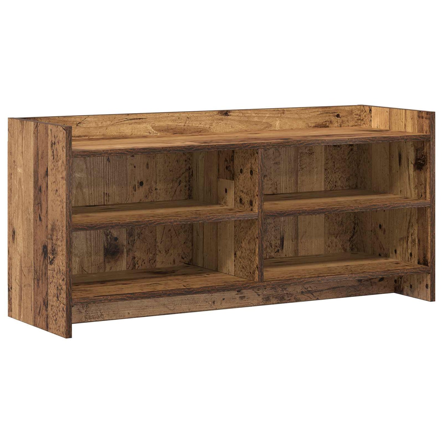 vidaXL TV Cabinet 100 x 33 x 47 cm Old Wood Engineered Wood