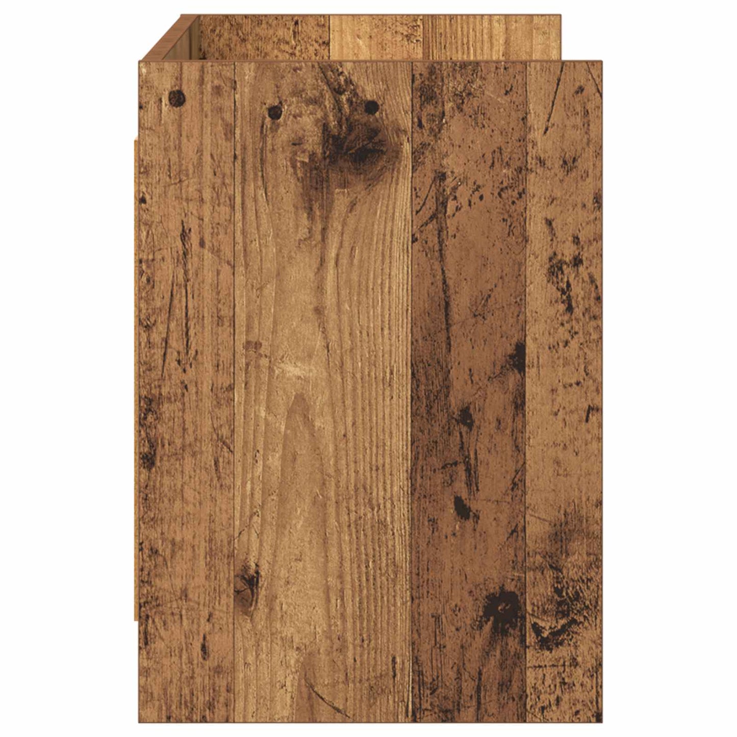 vidaXL TV Cabinet 100 x 33 x 47 cm Old Wood Engineered Wood