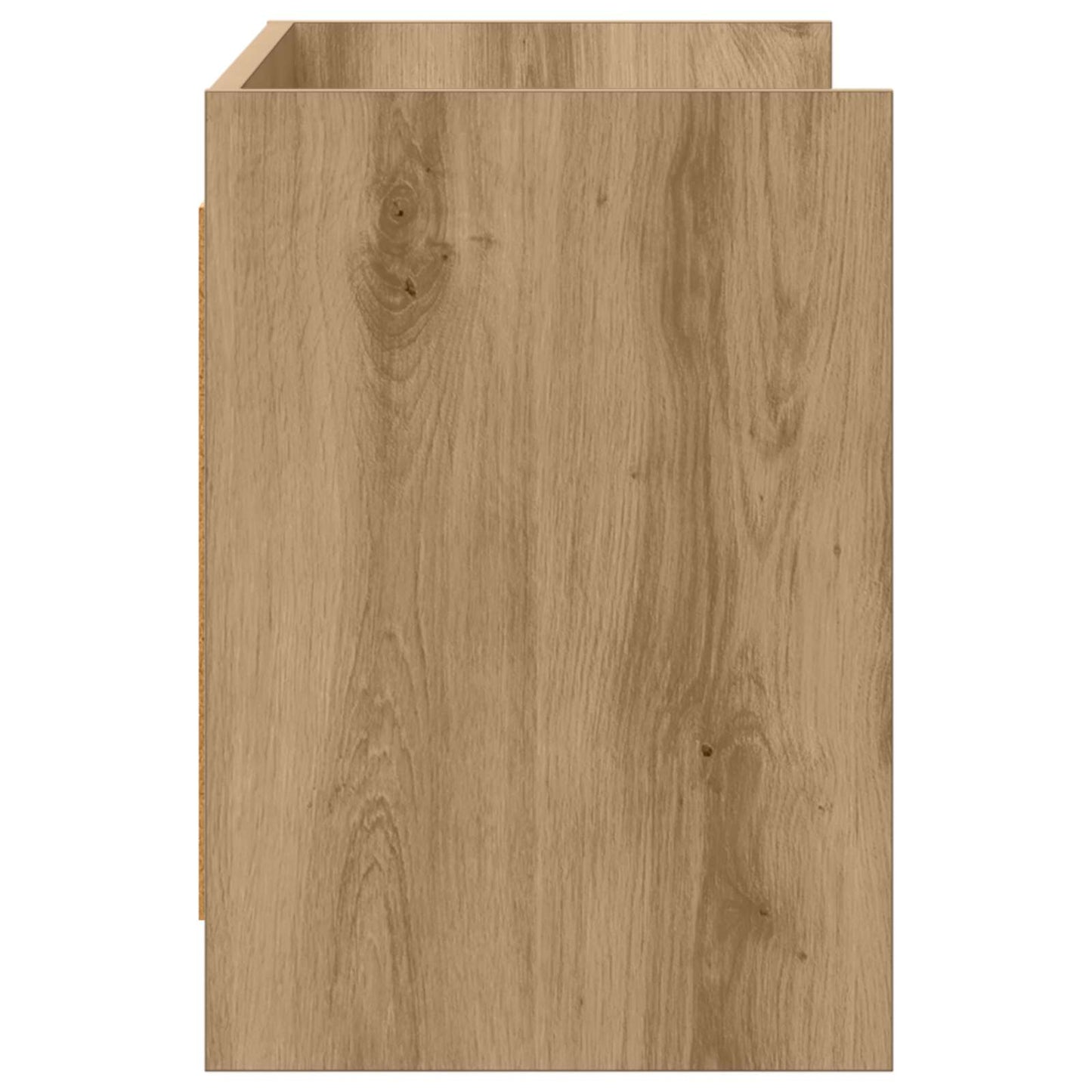 vidaXL TV Cabinet 100 x 33 x 47 cm Artisan Oak Engineered Wood
