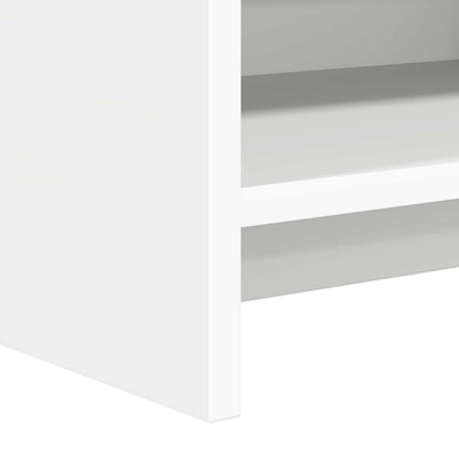 vidaXL TV Cabinet 135 x 33 x 47 cm White Engineered Wood
