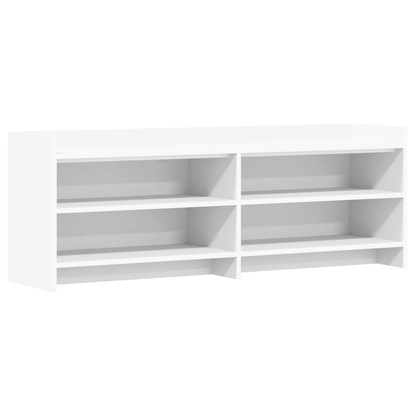 vidaXL TV Cabinet 135 x 33 x 47 cm White Engineered Wood