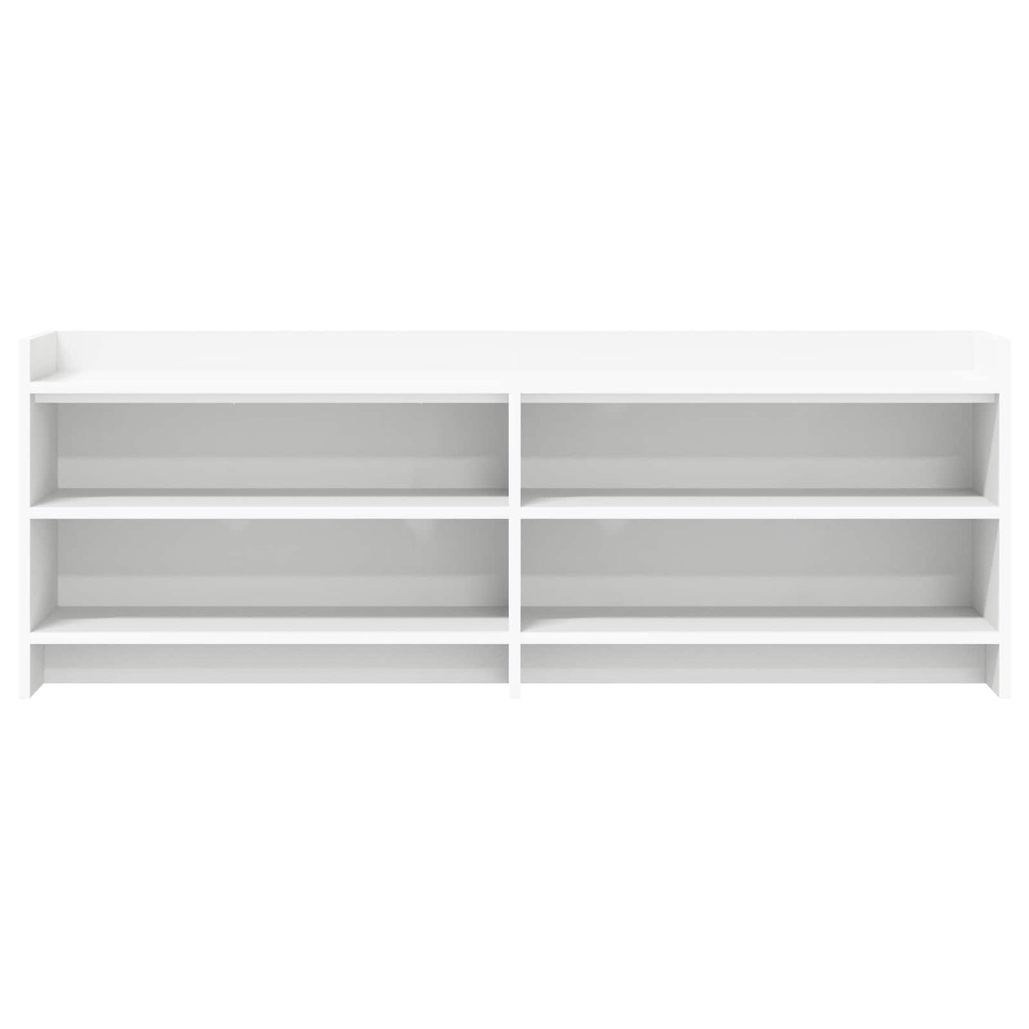 vidaXL TV Cabinet 135 x 33 x 47 cm White Engineered Wood