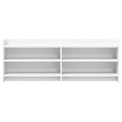 vidaXL TV Cabinet 135 x 33 x 47 cm White Engineered Wood