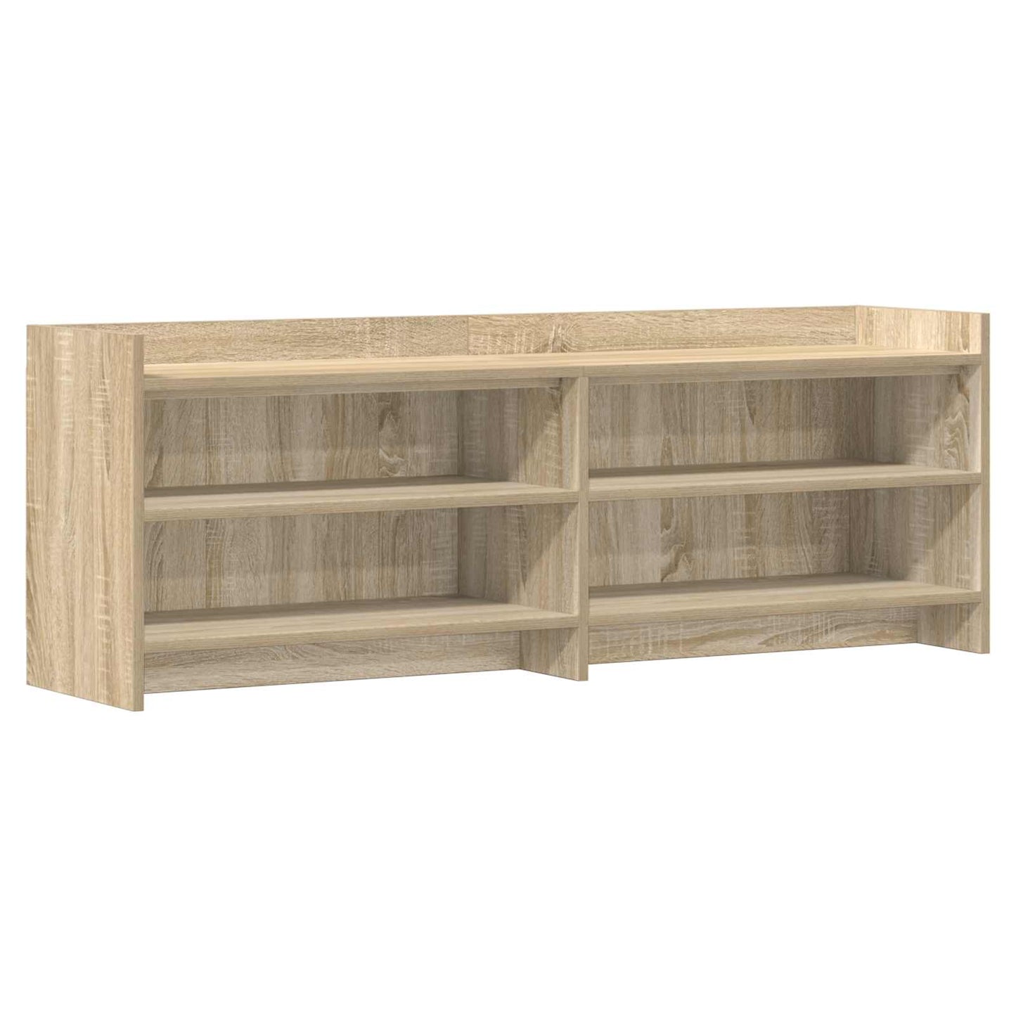 vidaXL TV Cabinet 135 x 33 x 47 cm Sonoma Oak Engineered Wood