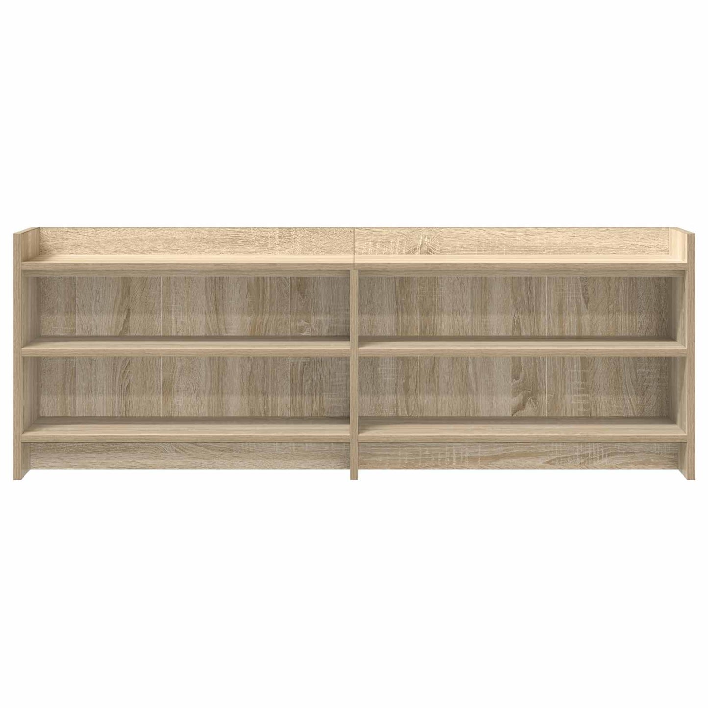 vidaXL TV Cabinet 135 x 33 x 47 cm Sonoma Oak Engineered Wood